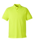 Harriton Men's Charge Snag And Soil Protect Polo M208 SAFETY YELLOW Pocket