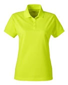 Harriton Ladies' Charge Snag And Soil Protect Polo M208W SAFETY YELLOW Pocket