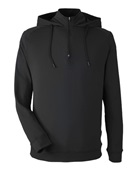 Swannies Golf Men's Vandyke Quarter-Zip Hooded Sweatshirt SWV600 BLACK Pocket