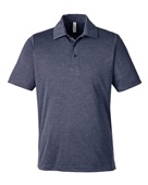 Team 365 Men's Zone Sonic Heather Performance Polo TT51H SP DARK NAVY HTH Pocket