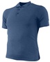 Adult Short Sleeve Heather Polo Shirts (5-Heathers Available) NAVY HEATHER Pocket