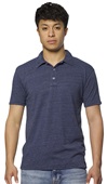 Royal Apparel Unisex Vintage Wash Triblend Polo 20057PD DENIM BLUE Pocket