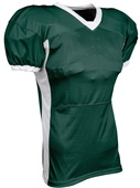 Champro Adult Youth Blitz Football Jersey FJ40 FOREST/WHITE Front