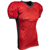 Champro Adult Youth Blitz Football Jersey FJ40 SCARLET/BLACK Front