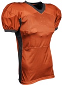 Champro Adult Youth Blitz Football Jersey FJ40 ORANGE/BLACK Front