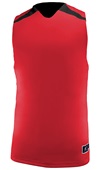 Champro Swish Adult Youth Reversible Basketball Jerseys Outside: SCARLET, Inside: BLACK Front