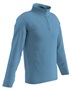 Champro Adult Youth Performance 1/4 Zip Warm-Up Pullover FLQ4 LIGHT BLUE Pocket