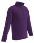 Champro Adult Youth Performance 1/4 Zip Warm-Up Pullover FLQ4 PURPLE Pocket