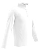 Champro Adult Youth Performance 1/4 Zip Warm-Up Pullover FLQ4 WHITE Pocket