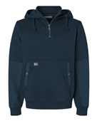 Dri Duck Mission Quarter-Zip Pullover DRI-7349 DEEP BLUE Pocket