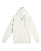 Lane Seven Unisex Premium Full-Zip Hooded Sweatshirt LS14003 OATMEAL HEATHER Pocket
