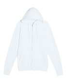 Lane Seven Unisex Premium Full-Zip Hooded Sweatshirt LS14003 WHITE Pocket