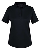 North End Ladies' Revive Coolcore Polo NE110W BLACK Pocket