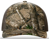 Richardson 112PFP Printed Five Panel Trucker REALTREE EDGE/BROWN Front