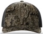 Richardson 112PFP Printed Five Panel Trucker REALTREE TIMBER/BLACK Front