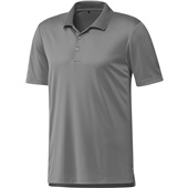 Adidas Performance Mens Polo Shirt GREY THREE Pocket