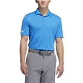 Adidas Performance Primegreen Mens Polo Shirt BRIGHT BLUE Pocket