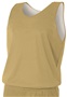 A4 Youth Reversible Mesh Basketball Tank Jerseys N2206 Outside: VEGAS GOLD, Inside: WHITE Front