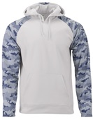 ParagonXP Adult Tahoe Pullover Hoodie 306 ALUMINUM/NAVY Front
