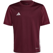 Adidas Tabela 23 Youth Soccer Jersey TEAM MAROON 2/WHITE Front