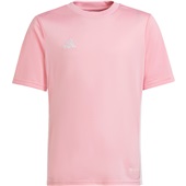 Adidas Tabela 23 Youth Soccer Jersey LIGHT PINK/WHITE Front