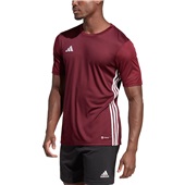 Adidas Tabela 23 Mens Soccer Jersey TEAM MAROON 2/WHITE Front