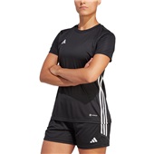 Adidas Tabela 23 Womens Soccer Jersey BLACK/WHITE Front