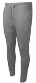 Mid-Weight Fleece Sweatpants, Relaxed Fit/ Stright Leg/ Cuff Bottoms, Side Seam Pockets, Adult/Youth HEATHER GREY Pocket