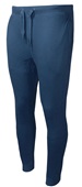 Mid-Weight Fleece Sweatpants, Relaxed Fit/Straight Leg/ Cuff Bottoms, Side Seam Pockets, Adult/Youth NAVY Pocket