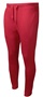 Mid-Weight Fleece Sweatpants, Relaxed Fit/ Stright Leg/ Cuff Bottoms, Side Seam Pockets, Adult/Youth RED Pocket