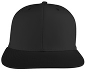 Pulse Laser Perforated Side Panels SnapBack Baseball/Sports Cap EPS50A BLACK Front