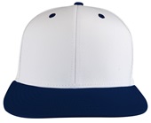 Pulse Laser Perforated Side Panels SnapBack Baseball/Sports Cap EPS50A WHITE/NAVY Front