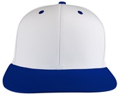 Pulse Laser Perforated Side Panels SnapBack Baseball/Sports Cap EPS50A WHITE/ROYAL Front