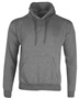 Mid-Weight Pullover Hoodie Sweatshirt, Kangaroo-Pocket, Pro Blend Adult & Youth ASH GREY Front