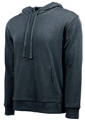 Primease Tri-Blend Fleece Hooded Sweatshirt P4367 CHARCOAL Front