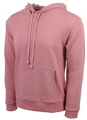 Primease Tri-Blend Fleece Hooded Sweatshirt P4367 DUSTY ROSE Front