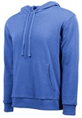 Primease Tri-Blend Fleece Hooded Sweatshirt P4367 BLUE Front