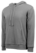Primease Tri-Blend Fleece Hooded Sweatshirt P4367 GRAY Front