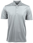 Zorrel Elm Vertical Dash Jaquard Stripe Polo Z4335 PLATINUM Pocket