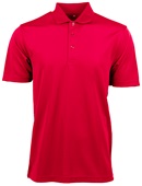 Zorrel Elm Vertical Dash Jaquard Stripe Polo Z4335 RED Pocket