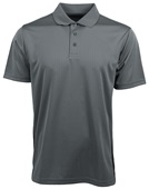 Zorrel Paseo Dot Stripe Jaquard Polo Z4336 CHARCOAL Pocket