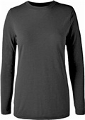 Zorrel Elm Womens Vertical Dash Jaquard Stripe Polo Z7335 BLACK Pocket