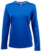 Zorrel Elm Womens Vertical Dash Jaquard Stripe Polo Z7335 ROYAL Pocket