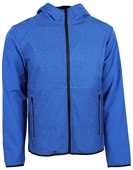 Zorrel Linden Ladies Hooded Bonded Fleece Jacket Z7490 ROYAL Pocket