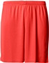 A4 Youth Cooling Performance Athletic Shorts ATHLETIC ORANGE Pocket