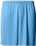 A4 Youth Cooling Performance Athletic Shorts LIGHT BLUE Pocket