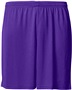 A4 Youth Cooling Performance Athletic Shorts PURPLE Pocket