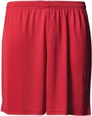 A4 Youth Cooling Performance Athletic Shorts SCARLET Pocket