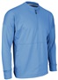 Champro Lineup Fleece Men's 1/4 Zip Crew FLC4 LIGHT BLUE Pocket