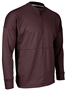 Champro Lineup Fleece Men's 1/4 Zip Crew FLC4 MAROON Pocket